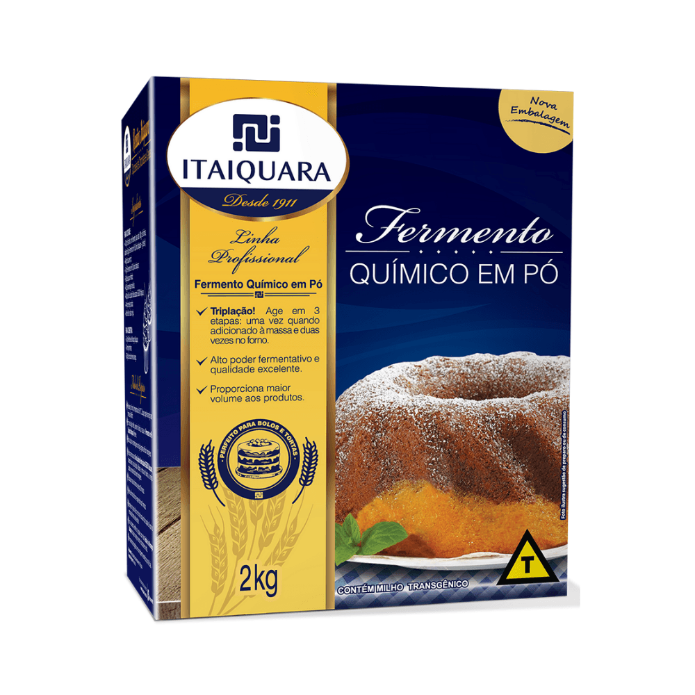 Fermento Químico em Pó Itaiquara 2kg