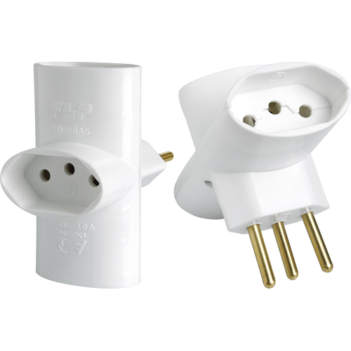 Pino-3-Saidas-com-Terra-10A-Nedo-250V Pino-3-Saidas-com-Terra-10A-Nedo-250V