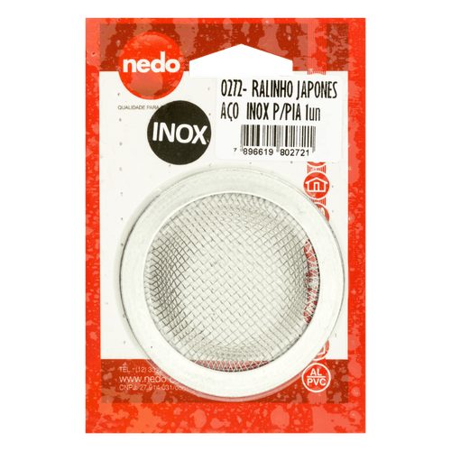Ralinho-Para-Pia-Japones-Inox-Nedo Ralinho-Para-Pia-Japones-Inox-Nedo