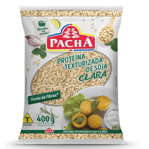 Proteina-Texturizada-de-Soja-Clara-Pacha-Pacote-400g Proteina-Texturizada-de-Soja-Clara-Pacha-Pacote-400g