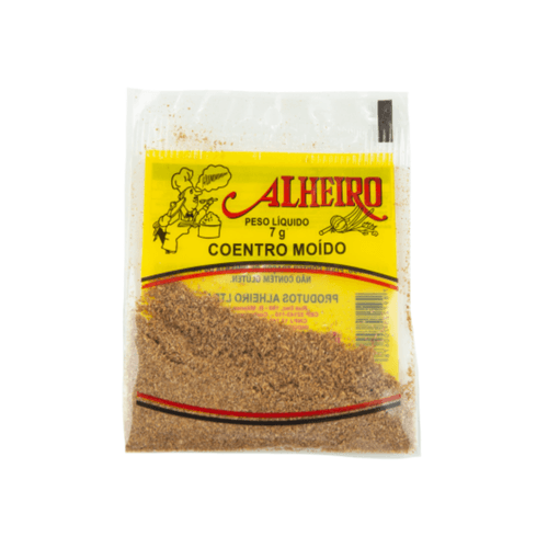 Condimento-Alheiro-Coentro-Moido-Pacote-7g- Condimento-Alheiro-Coentro-Moido-Pacote-7g-
