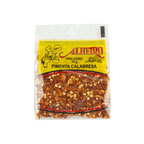 Condimento-Alheiro-Pimenta-Calabresa-Pacote-10g- Condimento-Alheiro-Pimenta-Calabresa-Pacote-10g-