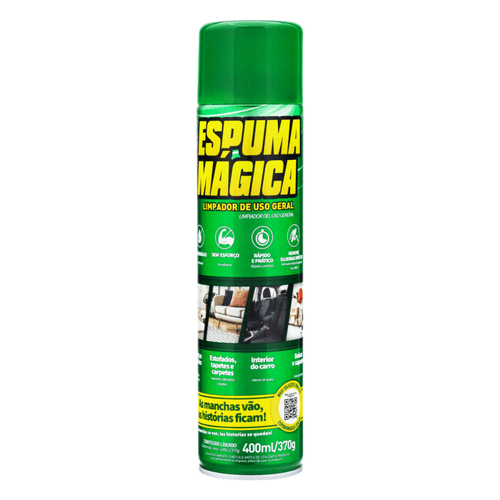 Espumante-Magica-Proauto-Limpador-De-Uso-Geral-Spray-400ml Espumante-Magica-Proauto-Limpador-De-Uso-Geral-Spray-400ml