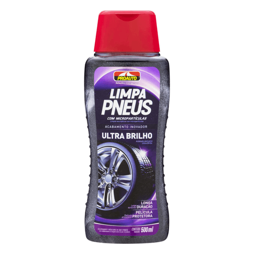 Limpa-Pneus-Ultra-Brilho-Proauto-Squeeze-500ml Limpa-Pneus-Ultra-Brilho-Proauto-Squeeze-500ml