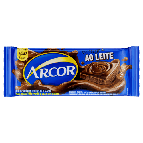 Chocolate-ao-Leite-Arcor-Pacote-80g