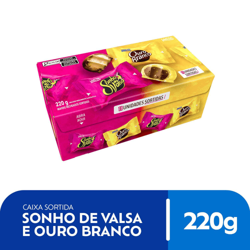 Caixa-Sonho-de-Valsa-e-Ouro-Branco-Sortidos-220g Caixa-Sonho-de-Valsa-e-Ouro-Branco-Sortidos-220g