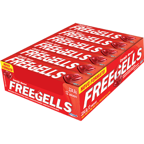 Drops-Freegells-3684g-dy-C-12un-Cereja Drops-Freegells-3684g-dy-C-12un-Cereja