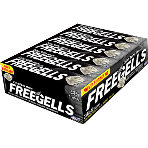 Drops-Freegells-Mentol-Extra-Forte-Caixa-C-12 Drops-Freegells-Mentol-Extra-Forte-Caixa-C-12