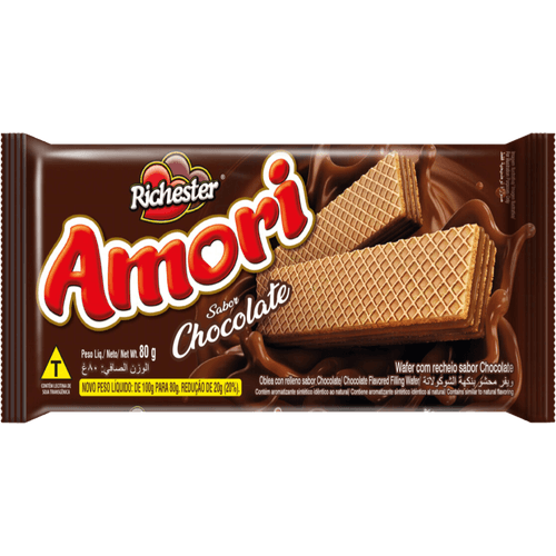 Biscoito-Wafer-Recheio-Chocolate-Richester-Amori-Pacote-80g