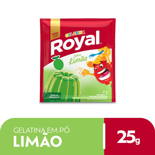 Gelatina-Em-Po-Royal-Limao-25g Gelatina-Em-Po-Royal-Limao-25g