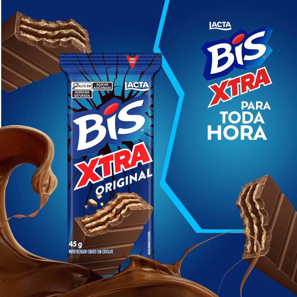 Bis Xtra Original Ao Leite 45g - Apoio Entrega V2