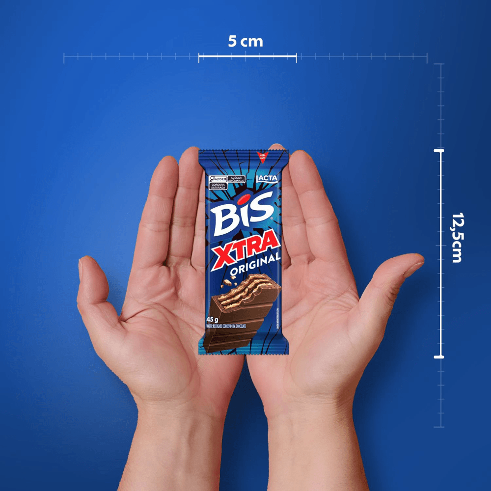 Bis Xtra Original Ao Leite 45g - Apoio Entrega V2