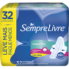 Absorvente-com-Abas-Suave-Sempre-Livre-Adapt-Plus-Pacote-32-Unidades-Leve-Mais-Pague-Menos