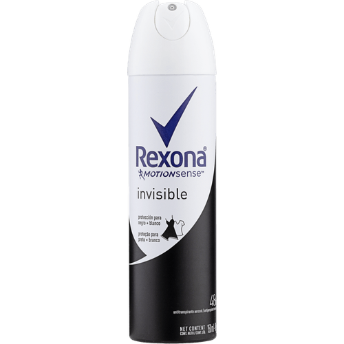 Antitranspirante-Aerossol-Invisible-72h-Rexona-150ml-Spray