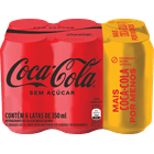 Refrigerante-sem-Acucar-Coca-Cola-Lata-6-Unidades-350ml-Cada-Leve-Mais-Pague-Menos