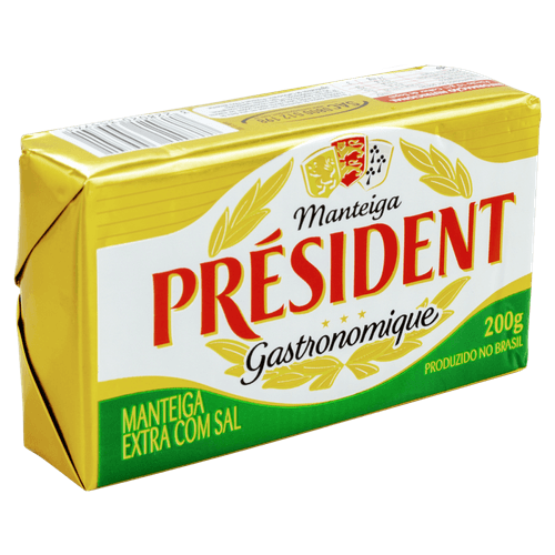 Manteiga-Extra-com-Sal-President-Gastronomique-200g Manteiga-Extra-com-Sal-President-Gastronomique-200g