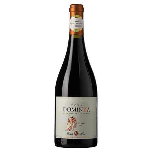 Vinho-Chileno-Tinto-Seco-Gran-Reserva-de-la-Costa-Doña-Dominga-Syrah-Viognier-Valle-de-Colchagua-Garrafa-750ml