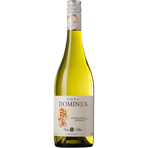 Vinho-Chileno-Branco-Seco--Casa-Silva-Doña-Dominga-Chardonnay-Semillon-Valle-de-Colchagua-Garrafa-750ml