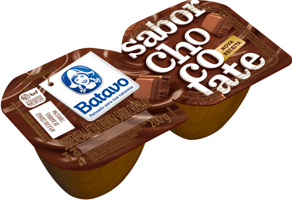 Sobremesa BATAVO Creamy Chocolate Branco 180g