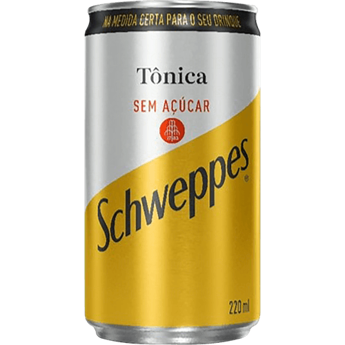 Agua-Tonica-Zero-Acucar-Schweppes-Lata-220ml Agua-Tonica-Zero-Acucar-Schweppes-Lata-220ml