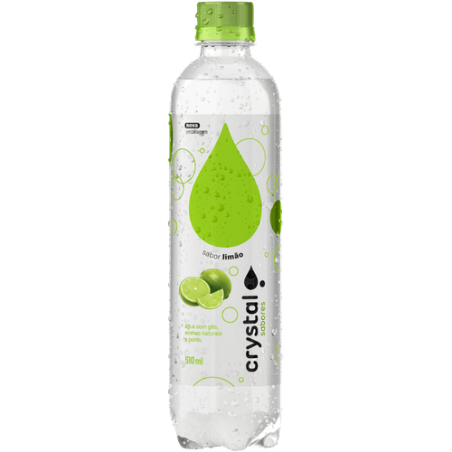 Agua-Saborizada-com-Gas-Limao-Crystal-Sabores-Garrafa-510ml