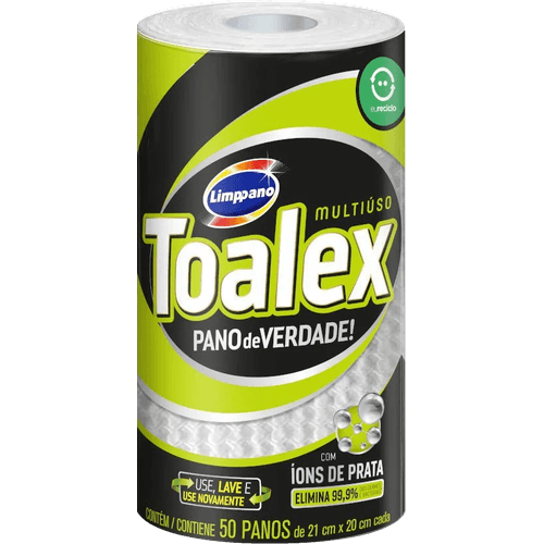 Pano-Multiuso-Reutilizavel-Branco-Limppano-Toalex-21cm-x-20cm-44-Unidades Pano-Multiuso-Reutilizavel-Branco-Limppano-Toalex-21cm-x-20cm-44-Unidades