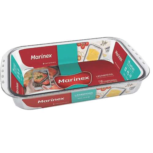 Assadeira-Marinex-Lasanheira-Funda-Retangular-53-L Assadeira-Marinex-Lasanheira-Funda-Retangular-53-L