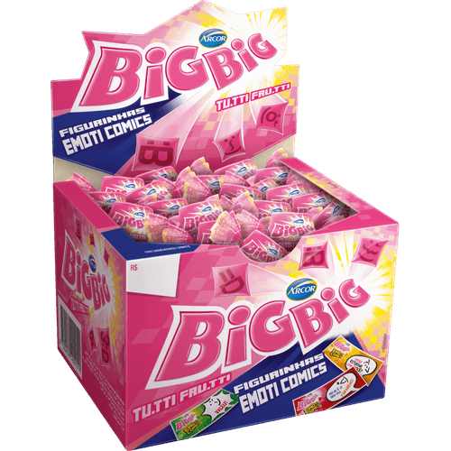 CHICLE-BIGBIG-350G--DY-C-100-TRUTTI-FRUTTI CHICLE-BIGBIG-350G--DY-C-100-TRUTTI-FRUTTI