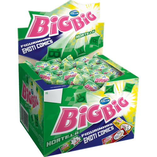 CHICLE-BIGBIG-350G--DY-C-100-HORTELA CHICLE-BIGBIG-350G--DY-C-100-HORTELA