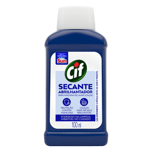 Secante-Abrilhantador-para-Maquina-de-Lavar-Loucas-Cif-Frasco-100ml Secante-Abrilhantador-para-Maquina-de-Lavar-Loucas-Cif-Frasco-100ml