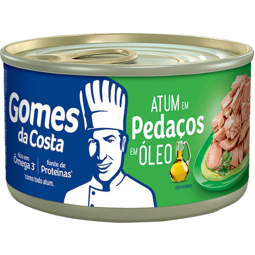 Atum-em-Pedacos-em-Oleo-Comestivel-com-Caldo-Vegetal-Gomes-da-Costa-Lata-Peso-Liquido-170g-Peso-Drenado-120g Atum-em-Pedacos-em-Oleo-Comestivel-com-Caldo-Vegetal-Gomes-da-Costa-Lata-Peso-Liquido-170g-Peso-Drenado-120g