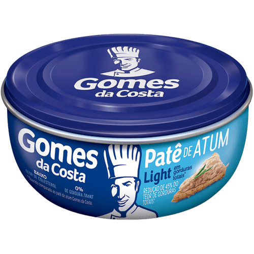 Pate-de-Atum-Light-em-Gorduras-Totais-Gomes-da-Costa-Lata-150g Pate-de-Atum-Light-em-Gorduras-Totais-Gomes-da-Costa-Lata-150g