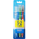 Escova-Dental-Media-Oral-B-1-2-3-Clean-3-Unidades