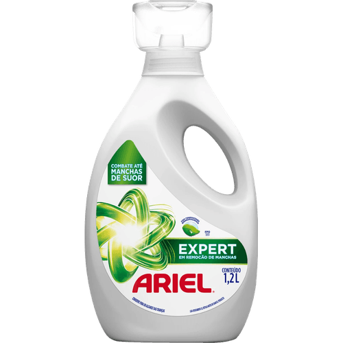 Lava-Roupas-Concentrado-Ariel-Expert-Frasco-12l Lava-Roupas-Concentrado-Ariel-Expert-Frasco-12l