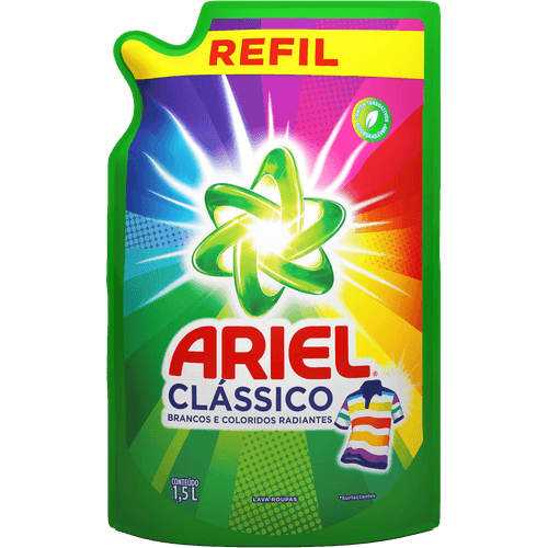 Lava-Roupas-Liquido-Roupas-Brancas-e-Coloridas-Ariel-Cores-Radiantes-Sache-15l-Embalagem-Economica