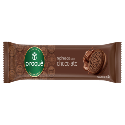 Biscoito-Recheio-Chocolate-Piraque-Pacote-76G Biscoito-Recheio-Chocolate-Piraque-Pacote-76G