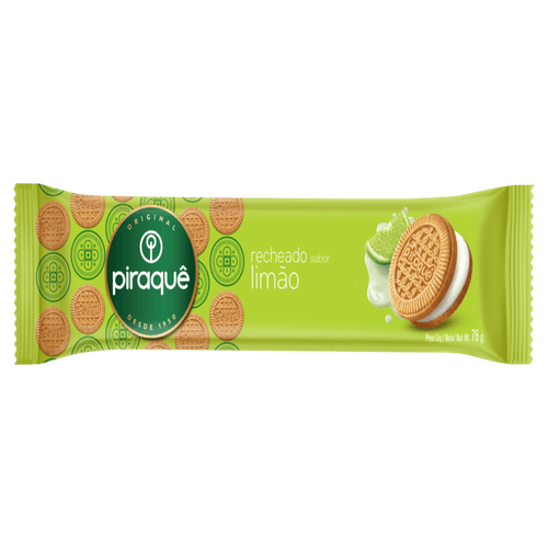 Biscoito-Recheio-Limao-Piraque-Pacote-76g Biscoito-Recheio-Limao-Piraque-Pacote-76g