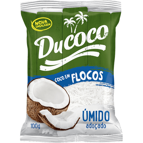 Coco-Ralado-Umido-Adocado-Em-Flocos-Ducoco-Pacote-100g