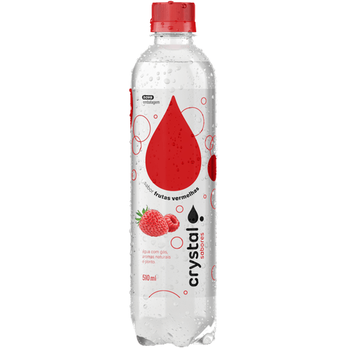 Agua-Saborizada-com-Gas-Frutas-Vermelhas-Crystal-Sabores-Garrafa-510ml Agua-Saborizada-com-Gas-Frutas-Vermelhas-Crystal-Sabores-Garrafa-510ml