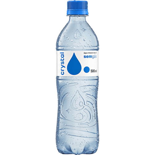 Agua-Mineral-Natural-sem-Gas-Crystal-Garrafa-500ml Agua-Mineral-Natural-sem-Gas-Crystal-Garrafa-500ml
