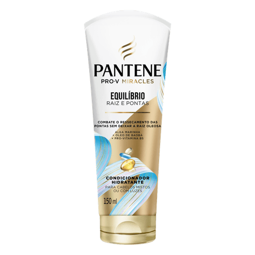 Condicionador-Hidratante-Pantene-Pro-V-Miracles-Equilibrio-Raiz-e-Pontas-Bisnaga-150ml