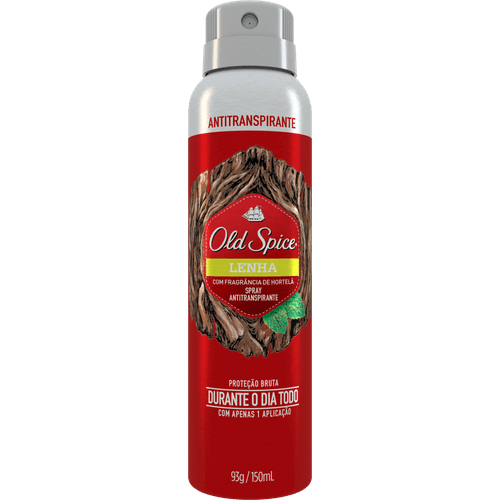 Antitranspirante-Lenha-Hortela-Old-Spice-150ml-Spray Antitranspirante-Lenha-Hortela-Old-Spice-150ml-Spray