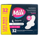 Absorvente-Higienicos-Descartaveis-com-Abas-Mili-Leve-Mais-Pague-Menos-Pacote-32-Unidades Absorvente-Higienicos-Descartaveis-com-Abas-Mili-Leve-Mais-Pague-Menos-Pacote-32-Unidades