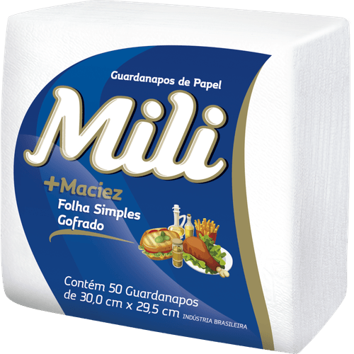 Guardanapo-Papel-Folha-Simples-Mili-Grande-30-x-295-cm-Pacote-com-50-Unidades