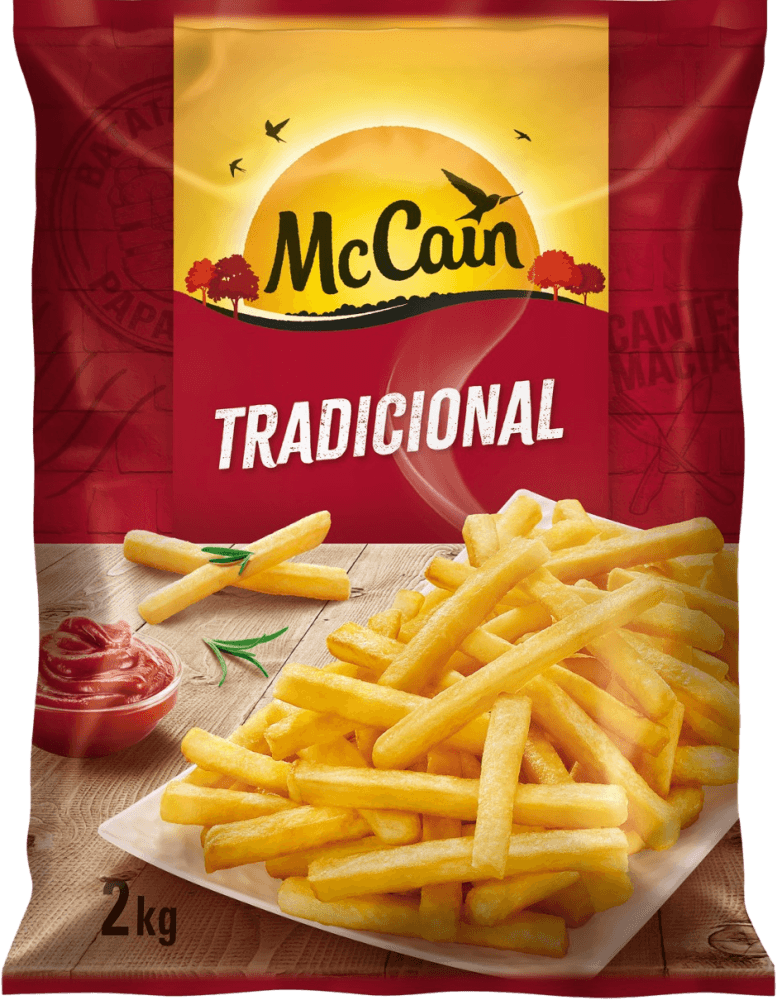 Batata Pré-Frita Tradicional Congelada McCain Pacote 2kg