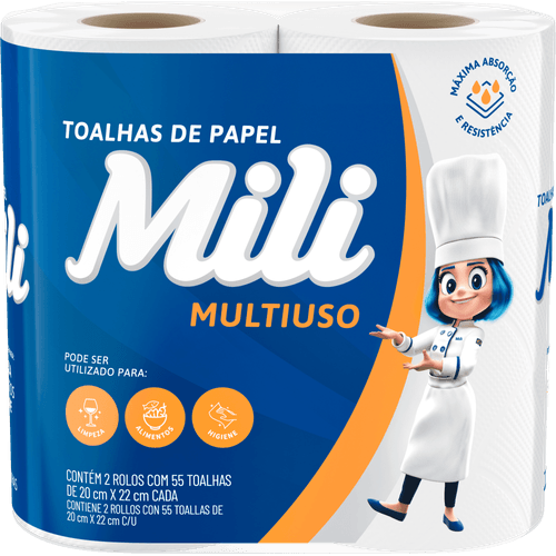 Toalha-de-Papel-Mili-2-rolos-com-55-folhas Toalha-de-Papel-Mili-2-rolos-com-55-folhas