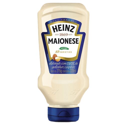 Maionese-Heinz-Tradicional-215g Maionese-Heinz-Tradicional-215g