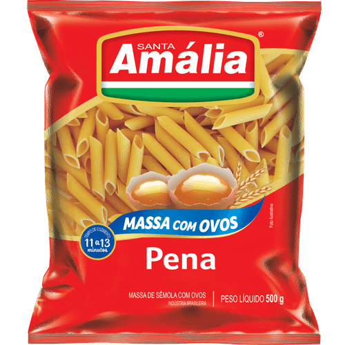 Massa-com-Ovos-Santa-Amalia-Penne-500-g