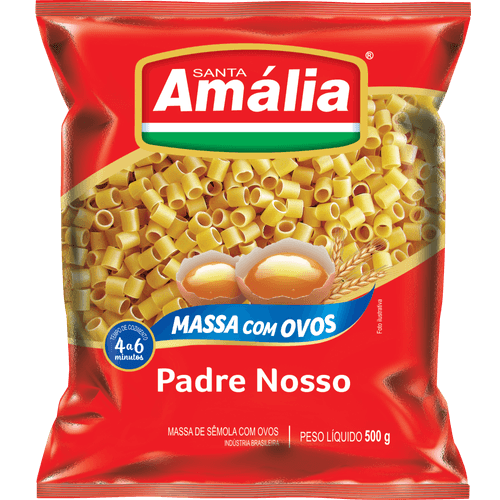 Massa-com-Ovos-Santa-Amalia-Padre-Nosso-Pacote-500-g Massa-com-Ovos-Santa-Amalia-Padre-Nosso-Pacote-500-g
