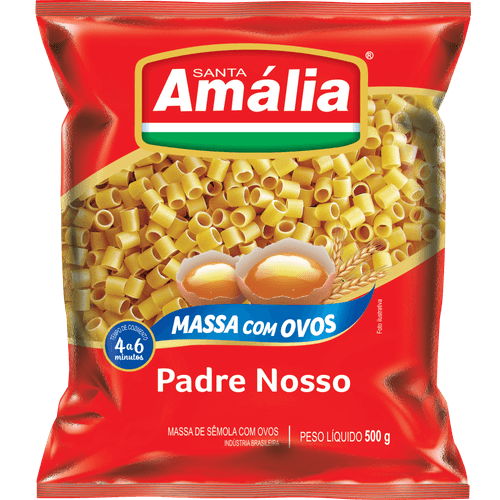 Massa-com-Ovos-Santa-Amalia-Padre-Nosso-Pacote-500-g